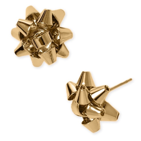 kate spade Jewelry - New Kate Spade Bourgeois Bow Stud Earrings